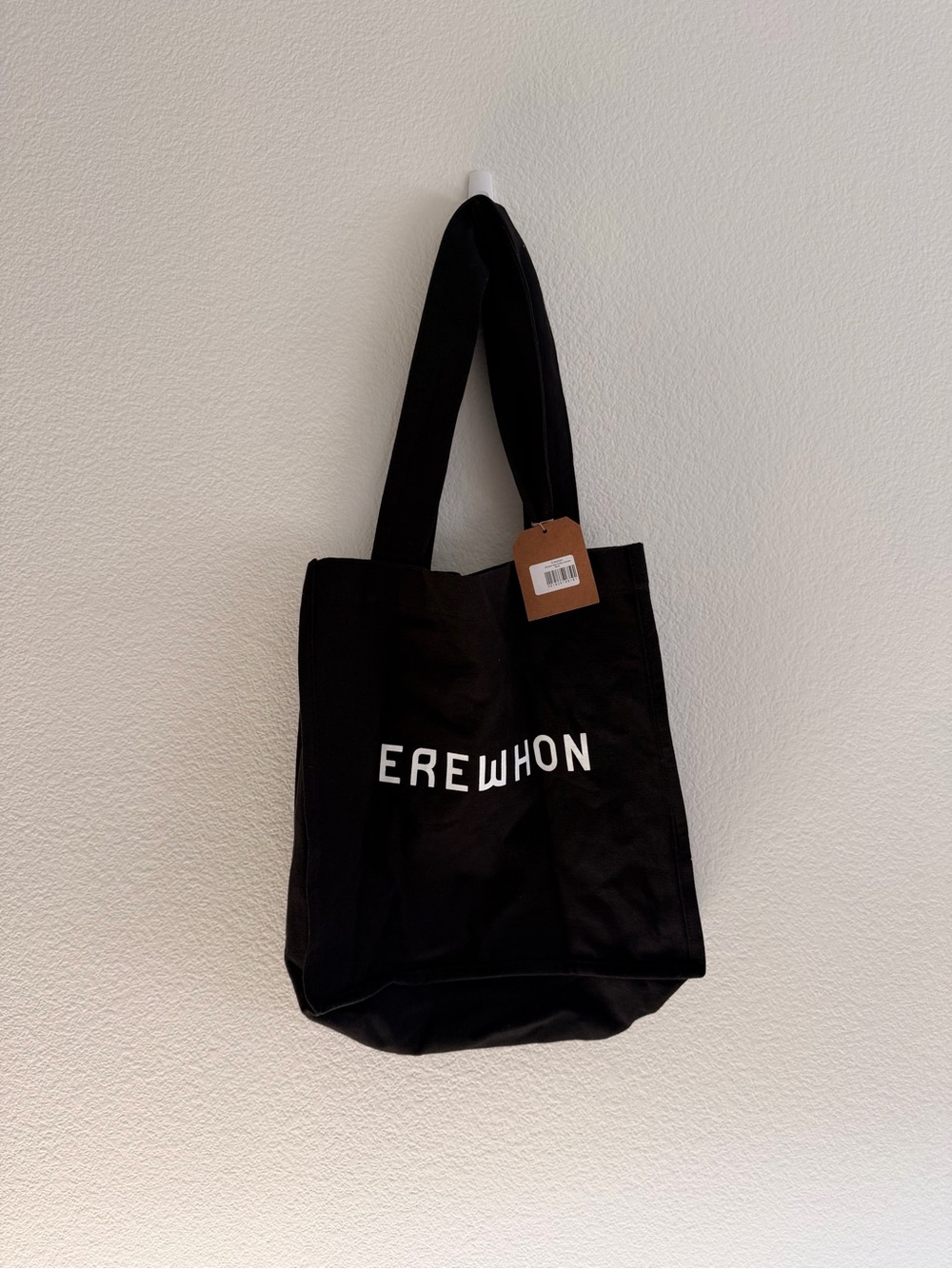 Black Canvas Tote Bag
